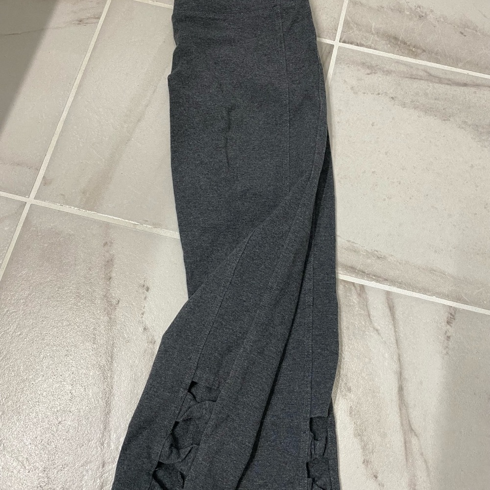 Ruby Ribbon crop leggings